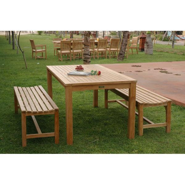 Anderson Teak Bahama Hampton 3-Pieces Dining Set