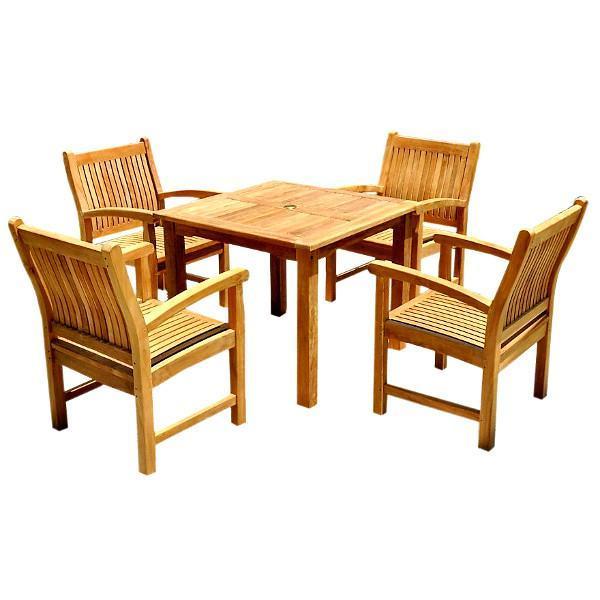 Anderson Teak Bahama Sahara 5-Pieces Bistro Table