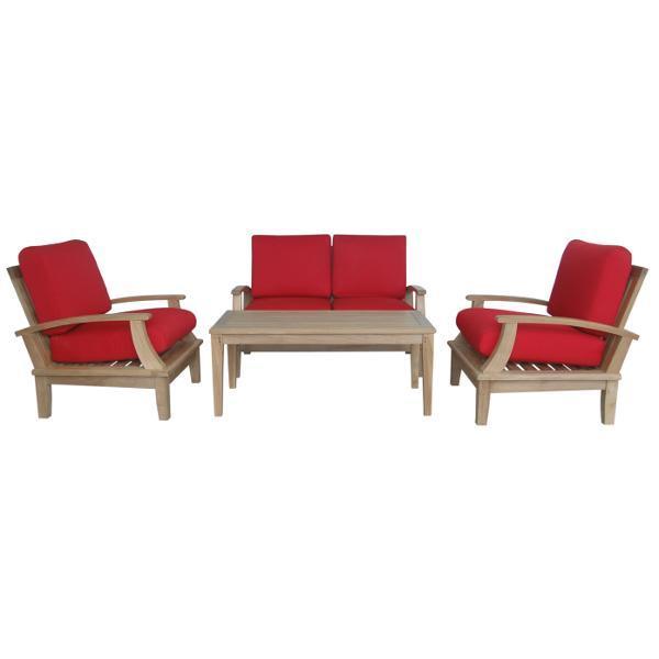 Anderson Teak Brianna 5-Pieces Deep Seating Loveseat Set