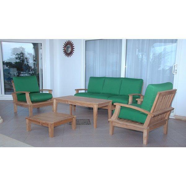 Anderson Teak Brianna 5-Pieces Deep Seating Sofa Set