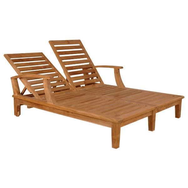 Anderson Teak Brianna Double Sun Lounger with Arm