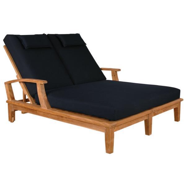 Anderson Teak Brianna Double Sun Lounger with Arm