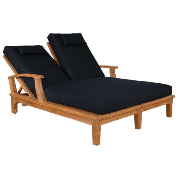 Anderson Teak Brianna Double Sun Lounger with Arm