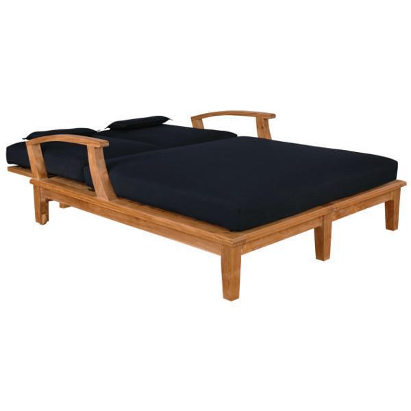 Anderson Teak Brianna Double Sun Lounger with Arm