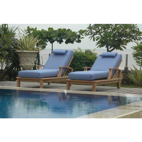 Anderson Teak Brianna Sun Lounger 4-Pieces Set