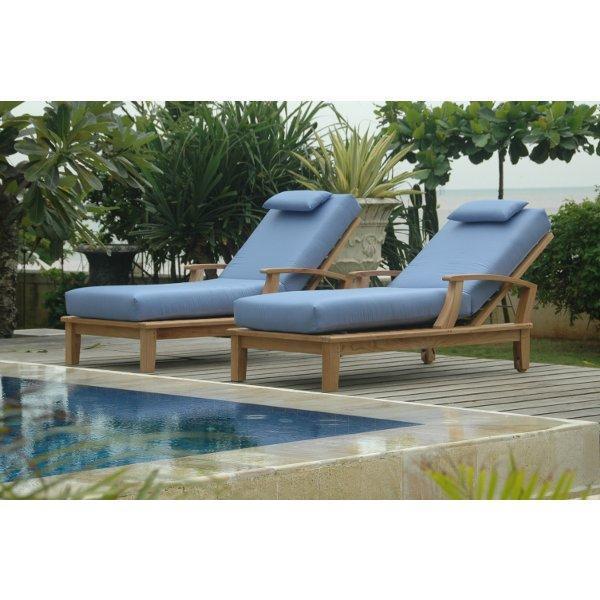 Anderson Teak Brianna Sun Lounger 4-Pieces Set