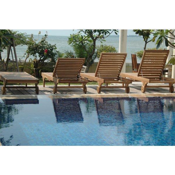 Anderson Teak Capri Sun Lounger 4-Pieces Set