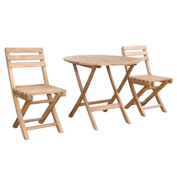 Anderson Teak Chester Alabama 3-Pieces Bistro Set