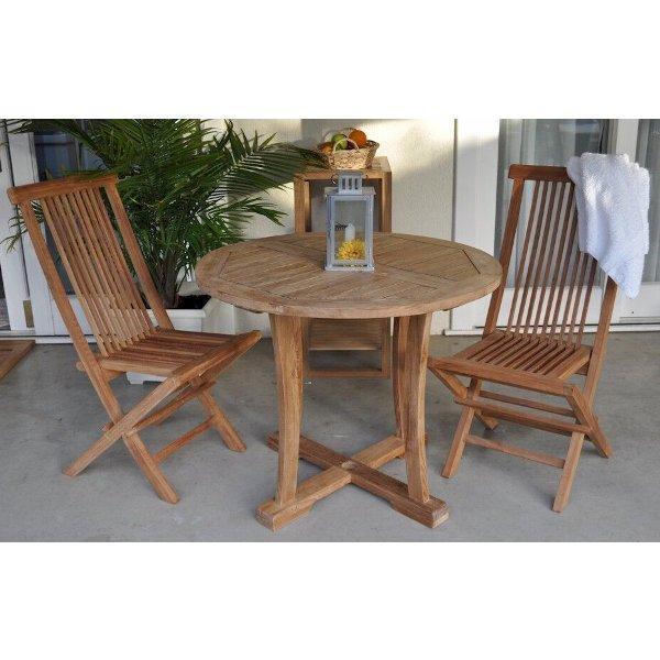 Anderson Teak Descanso Bristol 3-Pieces Dining Set