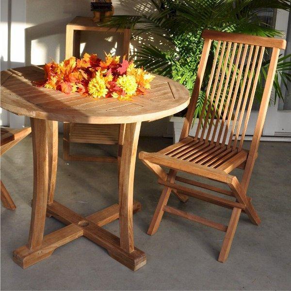 Anderson Teak Descanso Bristol 3-Pieces Dining Set