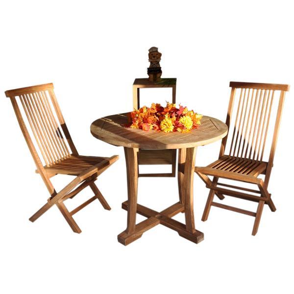 Anderson Teak Descanso Bristol 3-Pieces Dining Set