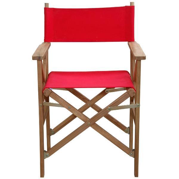 Anderson Teak Director Folding Armchair w/ Canvas (sold as a pair)