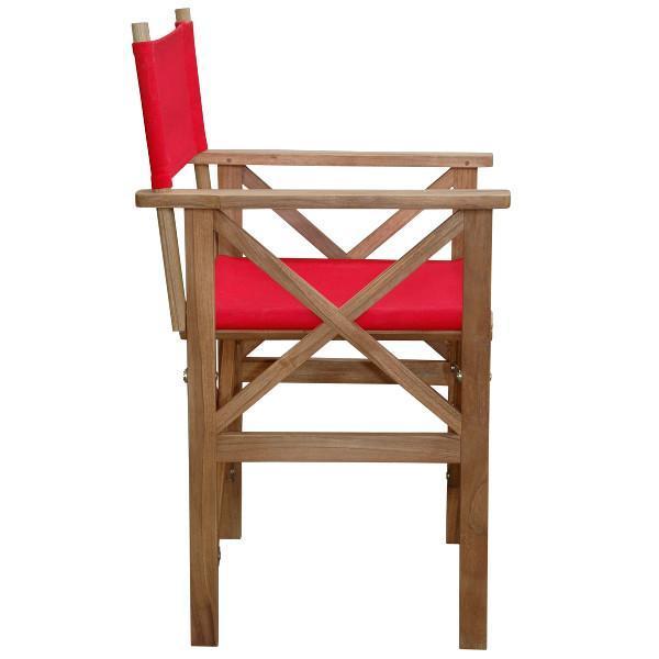 Anderson Teak Director Folding Armchair w/ Canvas (sold as a pair)