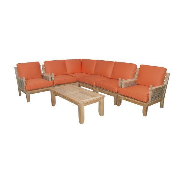 Anderson Teak Luxe 7-Pieces Modular Set