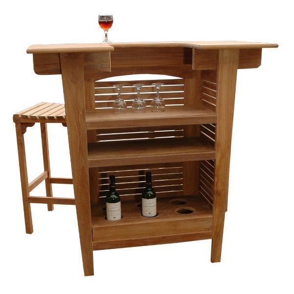 Anderson Teak Montego 3-Pieces Bar Set