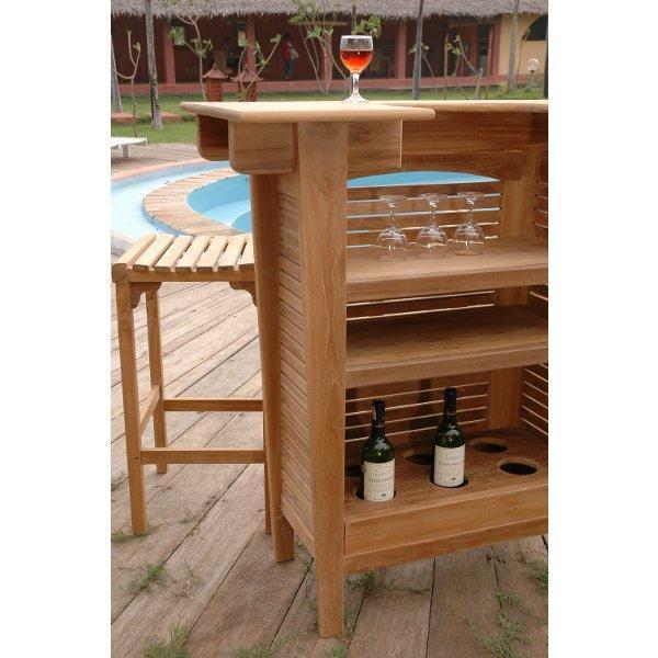 Anderson Teak Montego 3-Pieces Bar Set