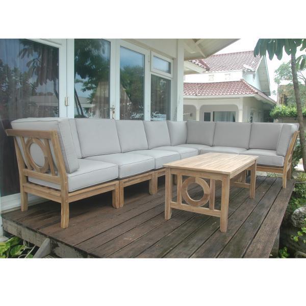 Anderson Teak Natsepa 8-Pieces Modular Set