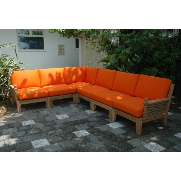 Anderson Teak Luxe 6-Pieces Modular Set A