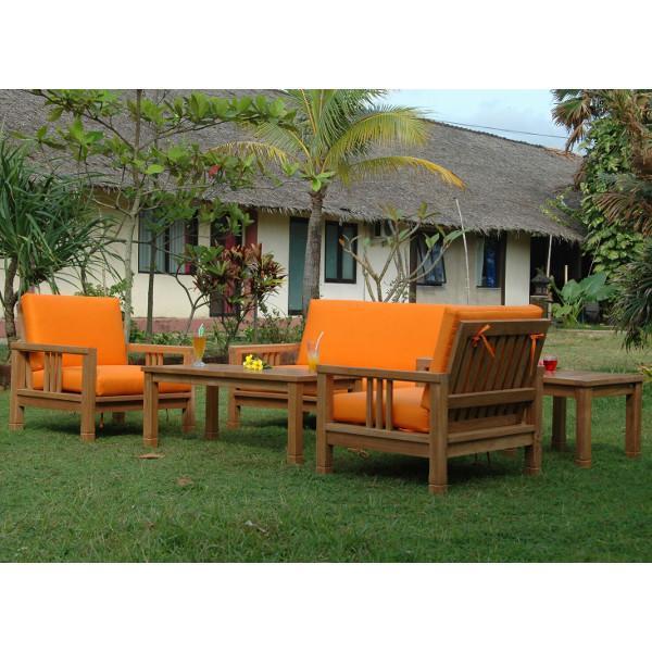 Anderson Teak SouthBay Deep Seating 5-Pieces Conversation Set B