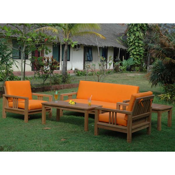 Anderson Teak SouthBay Deep Seating 5-Pieces Conversation Set B