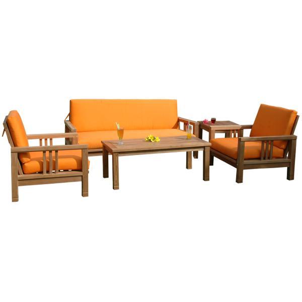 Anderson Teak SouthBay Deep Seating 5-Pieces Conversation Set B