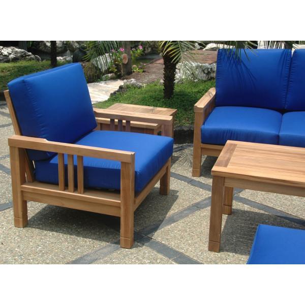 Anderson Teak SouthBay Deep Seating 6-Pieces Conversation Set A