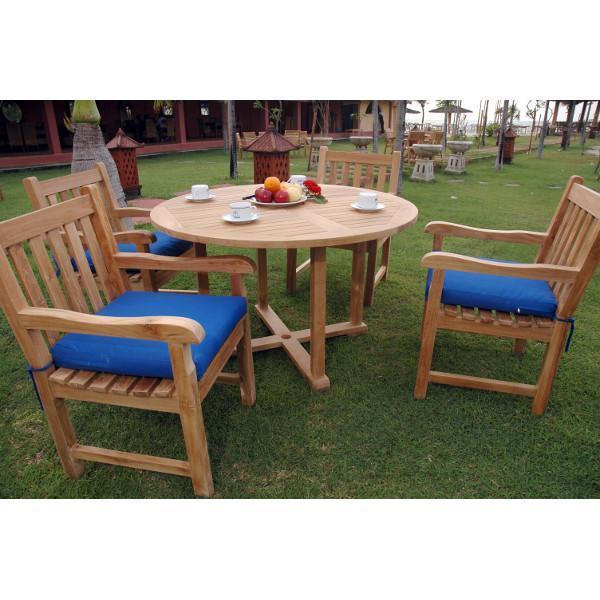 Anderson Teak Tosca Classic Armchair 5-Pieces Dining Set