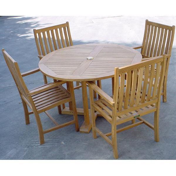 Anderson Teak Tosca Wilshere 5-Pieces Dining Set