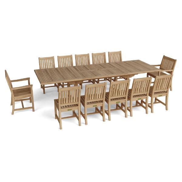 Anderson Teak Valencia Rialto 13-Pieces Dining Set