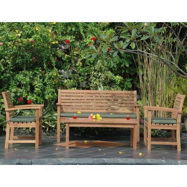 Anderson Teak Victoria Montage 4-Pieces Conversation Set