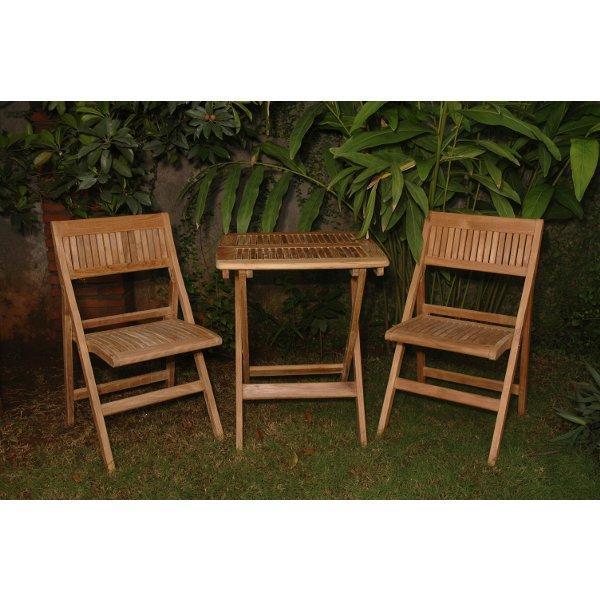 Anderson Teak Windsor 3-pieces Square Bistro Set