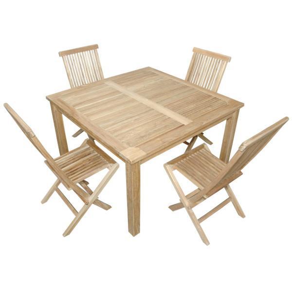 Anderson Teak Windsor Classic 5-Pieces Folding Dining Chair