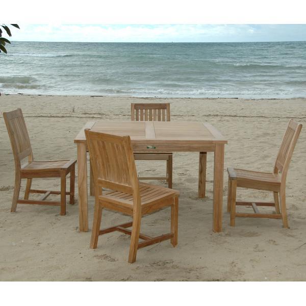 Anderson Teak Windsor Rialto 7-Pieces Dining Table Set