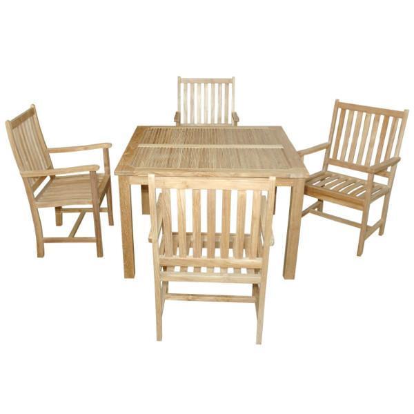 Anderson Teak Windsor Wilshire 5-Pieces Dining Set