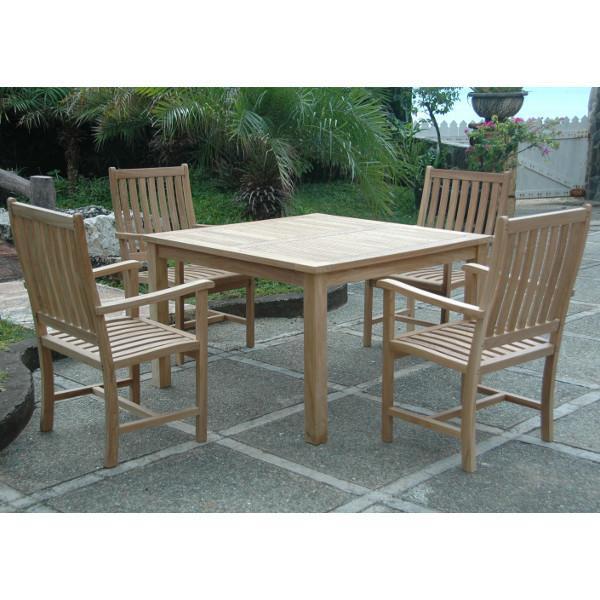 Anderson Teak Windsor Wilshire 5-Pieces Dining Set