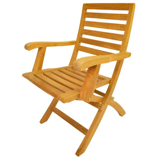 Anderson Teak Andrew Folding Armchair (sell & price per 2 chairs only)