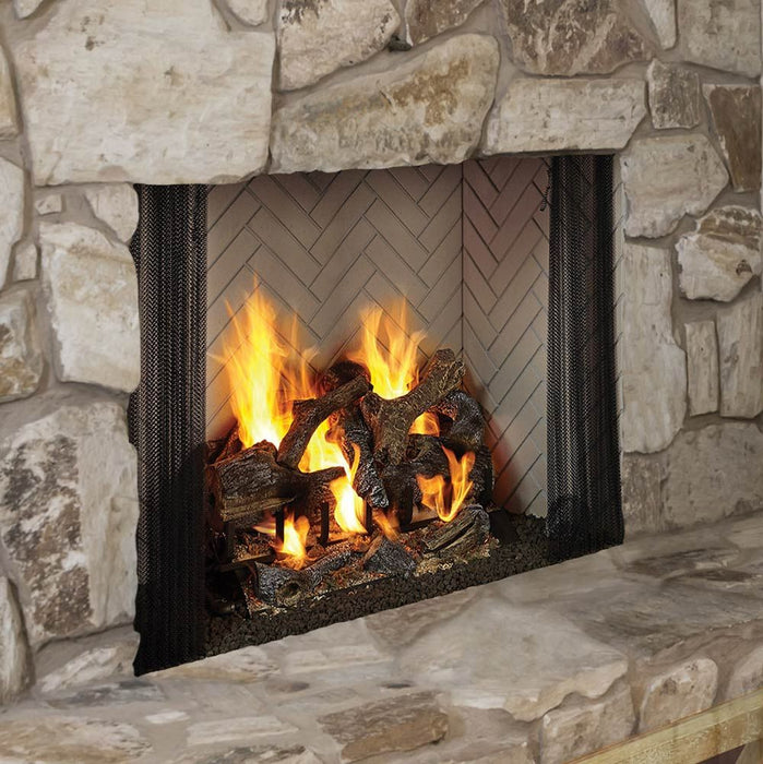 MAJESTIC ASH42  - 42" ASHLAND RADIANT WOOD FIREPLACE - MAJASH42