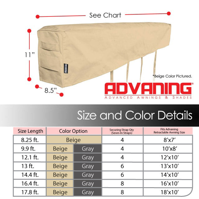 Advaning All Weather Awning Cover