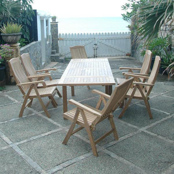 Anderson Teak Bahama Katana 7-Pieces Dining Set