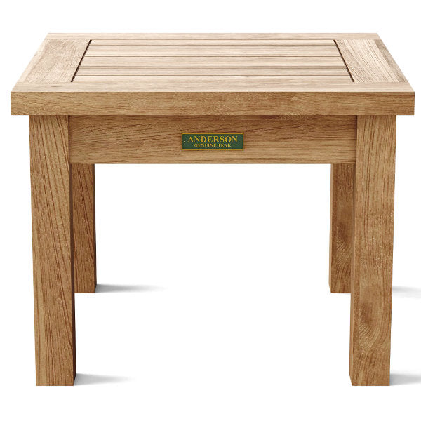 Anderson Teak Bahama 20" Square Mini Table