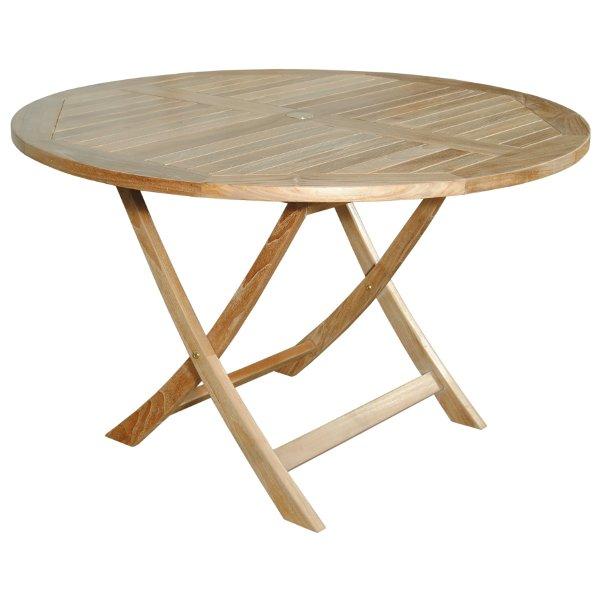 Anderson Teak Bahama 47" Round Folding Table