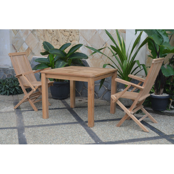 Anderson Teak Bahama Classic 3-Pieces Bistro Table