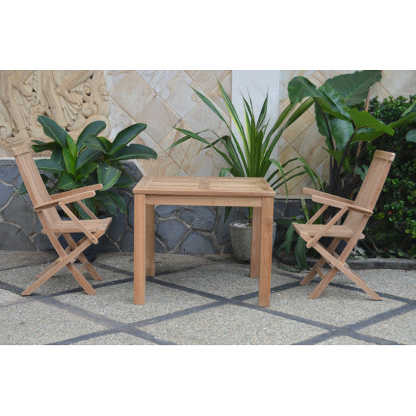 Anderson Teak Bahama Classic 3-Pieces Bistro Table