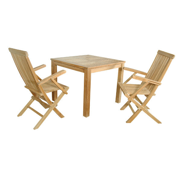 Anderson Teak Bahama Classic 3-Pieces Bistro Table