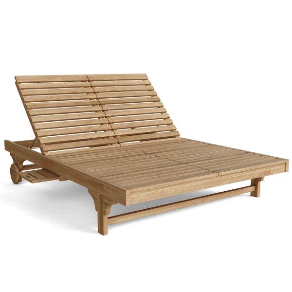 Anderson Teak Bel-Air Double Back Lounger 2-Pieces Set