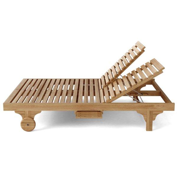 Anderson Teak Bel-Air Double Back Lounger 2-Pieces Set