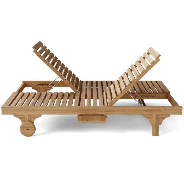 Anderson Teak Bel-Air Double Back Lounger 2-Pieces Set