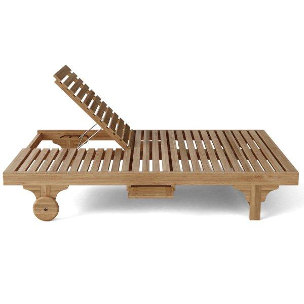 Anderson Teak Bel-Air Double Back Lounger 2-Pieces Set