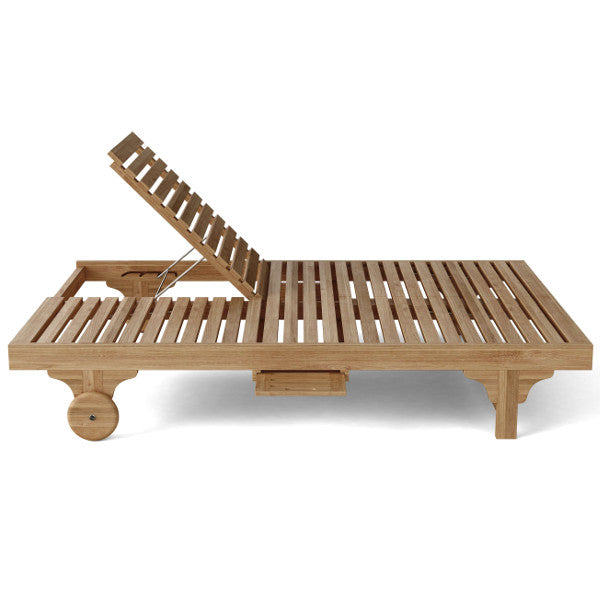 Anderson Teak Bel-Air Double Sun Lounger Double Back