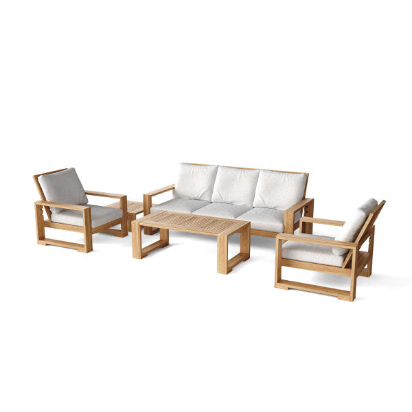 Anderson Teak Capistrano 5-Piece Deep Seating Sofa Collection